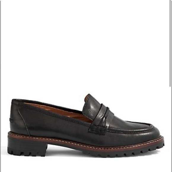 Madewell Corinne Lugsole Leather Loafers - Picture 1 of 6